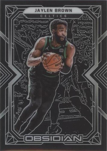 2021-22 Panini Obsidian - Jaylen Brown #23