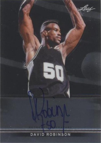 2012-13 Leaf Metal - David Robinson #BA-DR1
