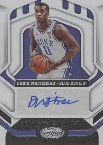 2022-23 Panini Chronicles Draft Picks - Dariq Whitehead #CRC-DAR