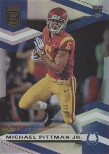2020 Panini Donruss Elite Michael Pittman Jr. #123