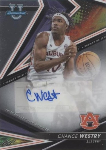 2022-23 Bowman University Best - Chance Westry #BOA-CWE