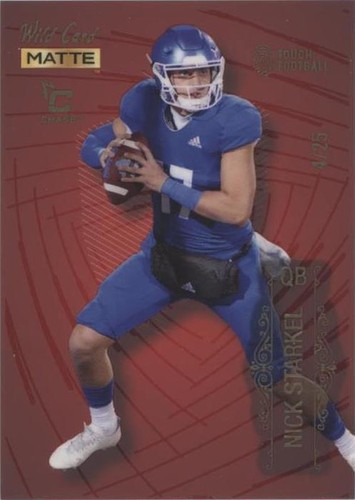 2022 Wild Card MATTE Nick Starkel #MB-118