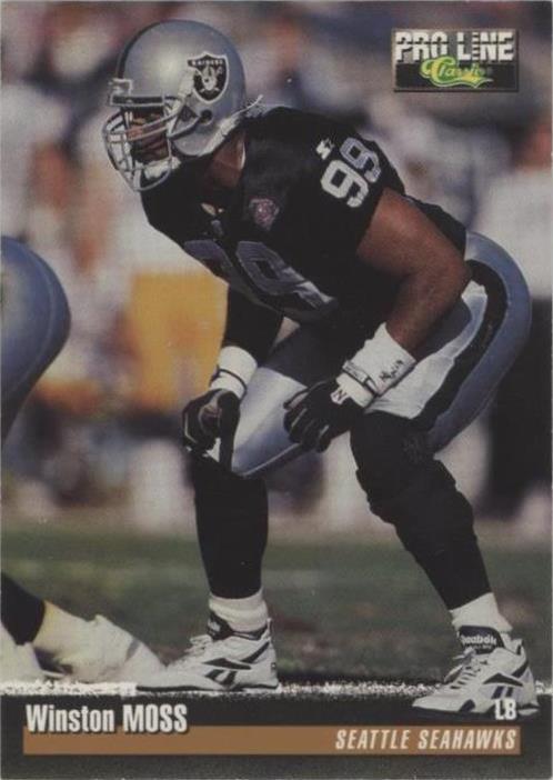 1995 Classic Pro Line Winston Moss #117