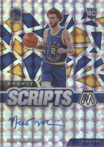 2020-21 Panini Mosaic - Nico Mannion #RS-NMN