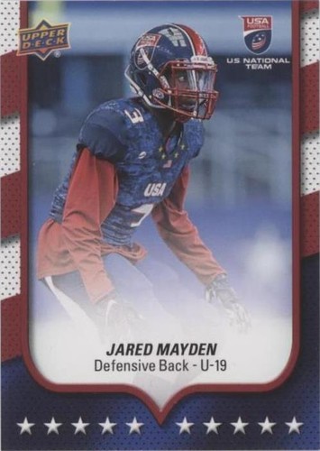 2016 Upper Deck USA Football Jared Mayden #3