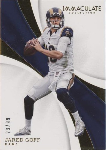 2017 Panini Immaculate Collection Jared Goff #54