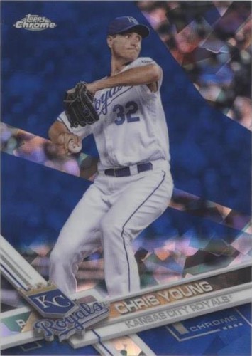 2017 Topps Chrome Sapphire Edition - Chris Young #241