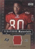 2005 Upper Deck Portraits Michael Clayton #SB-MC
