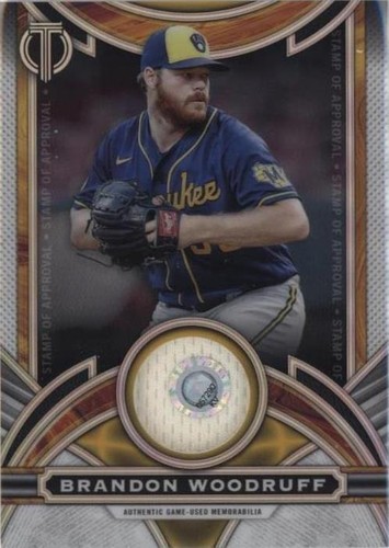 2023 Topps Tribute - Brandon Woodruff #SOA-BW