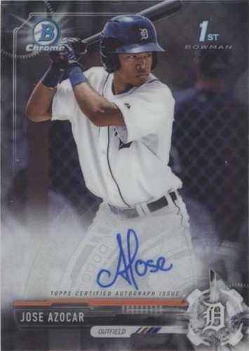 2017 Bowman Chrome - Jose Azocar #CPA-JAZ