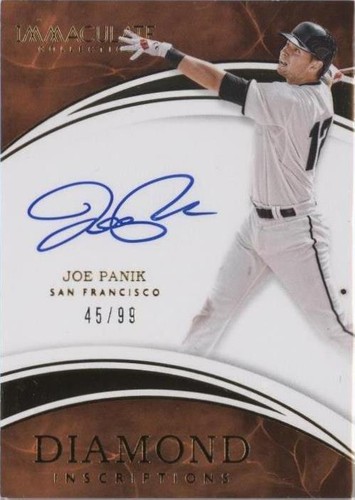 2016 Panini Immaculate Collection - Joe Panik #DI-JP