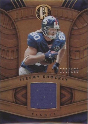 2021 Panini Gold Standard Jeremy Shockey #GR-JS
