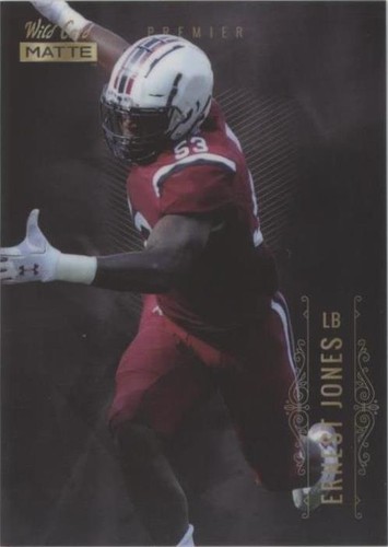 2021 Wild Card MATTE Ernest Jones #MBC-50