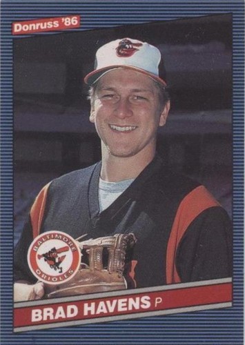 1986 Donruss - Brad Havens #599