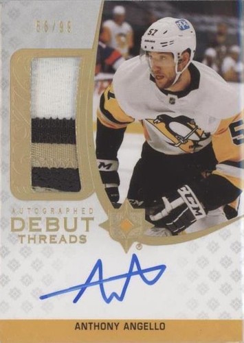 2020-21 Upper Deck Ultimate Collection - Anthony Angello #ADT-AN