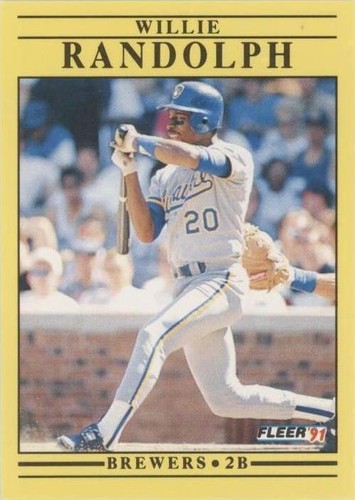 1991 Fleer Update - Willie Randolph #U-33