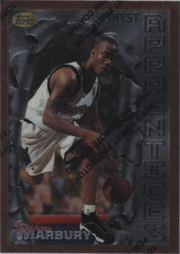 Stephon Marbury 1996-97 NBA Hoops (RC) ROOKIE Gold Insert