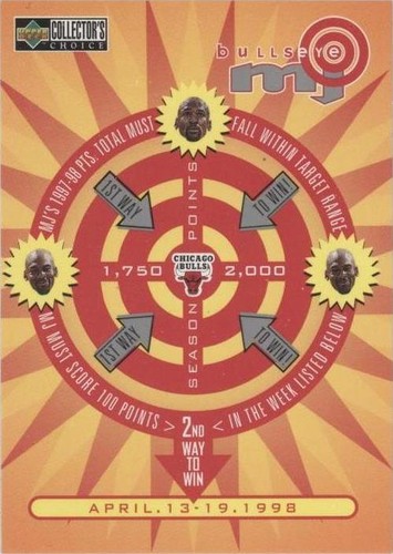 1997-98 Upper Deck Collector's Choice - Michael Jordan #B23