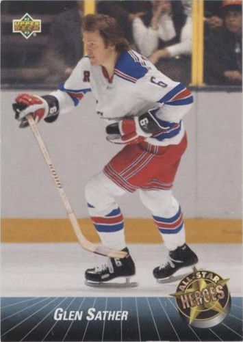 1992-93 Upper Deck - Glen Sather #49
