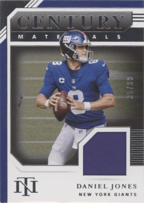 2020 Panini National Treasures Daniel Jones #CM-DJ