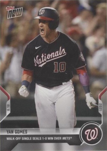 2021 Topps Now - Yan Gomes #377