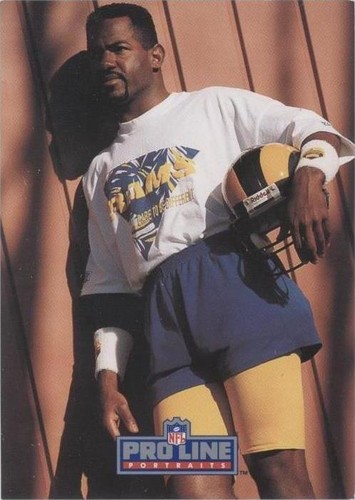 1991 Pro Line Portraits Henry Ellard #158