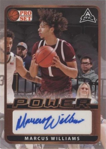 2021-22 Leaf Pro Set Power - Marcus Williams #BA-MW1