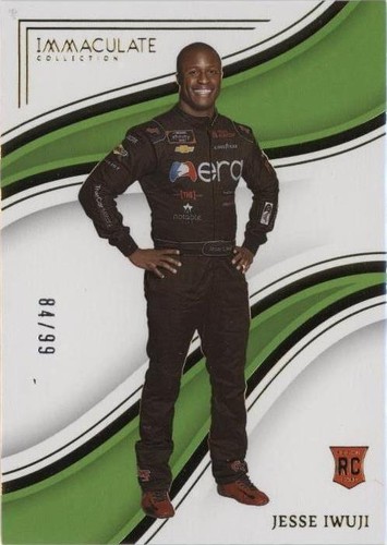 2023 Panini Chronicles - Mosaic Blue Prizm #2 Jesse Iwuji /199 (RC
