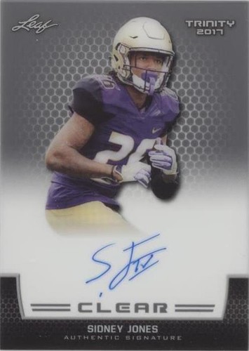 2017 Leaf Trinity Sidney Jones #CA-SJ1