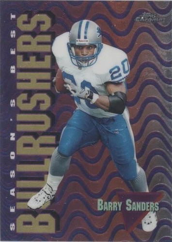 1999 Topps Chrome Barry Sanders #SB4