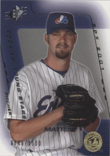2001 SPx - Troy Mattes #195