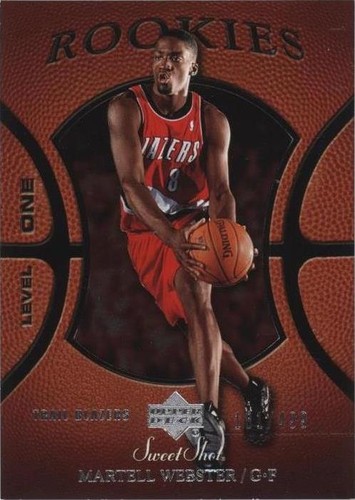 2005-06 Upper Deck Sweet Shot - Martell Webster #148