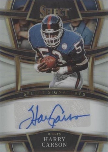 2022 Panini Select Harry Carson #SSP-HAC