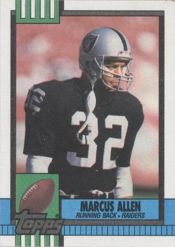 1990 Topps Marcus Allen #289 football card Los Angeles
