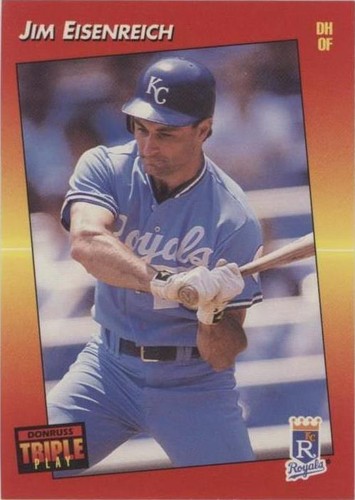1992 Donruss Triple Play - Jim Eisenreich #140