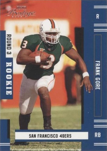2005 Playoff Prestige Frank Gore #180