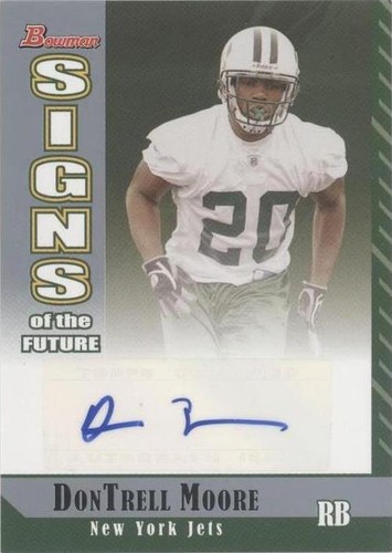 2006 Bowman DonTrell Moore #SF-DM
