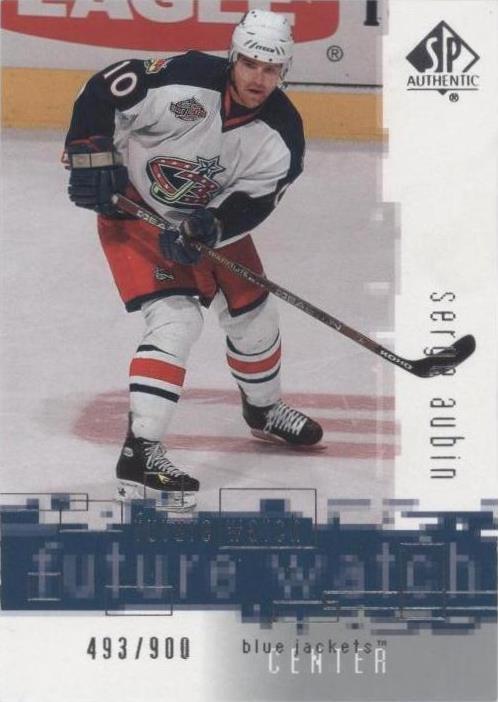 2000-01 SP Authentic - Serge Aubin #100