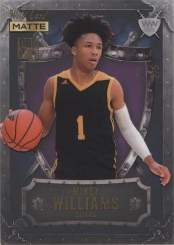 2022 Wild Card Matte SP Exclusive - Mikey Williams #WWN-18