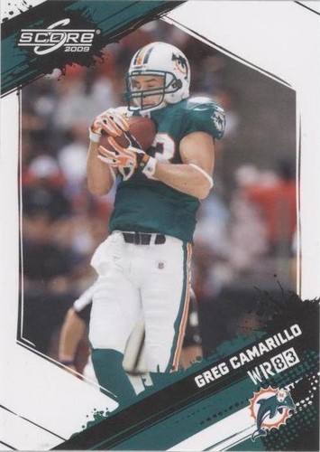 2009 Score Greg Camarillo #156