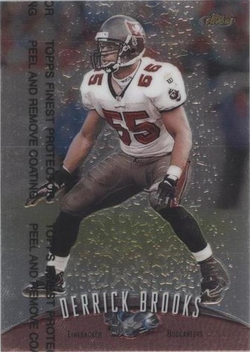 1998 Topps Finest Derrick Brooks #191