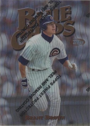 1997 Topps Finest - Brant Brown #188