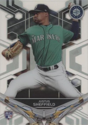 2019 Topps High Tek - Justus Sheffield #50