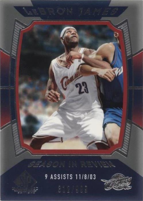 Juego SP usado 2004-05 - LeBron James #150