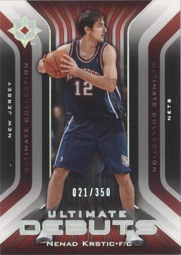 2004-05 Ultimate Collection - Nenad Krstic #UD21