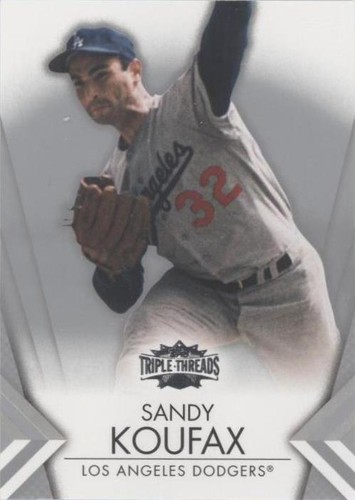 2012 Topps Triple Threads - Sandy Koufax #34