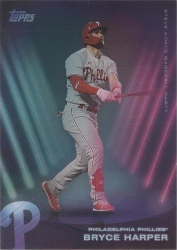 2022 Topps X Steve Aoki - Bryce Harper #126