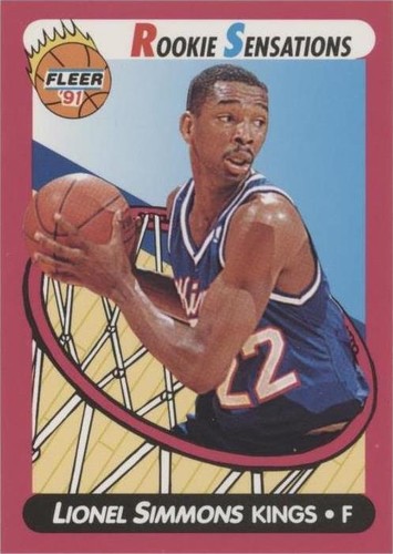 1991-92 Fleer - Lionel Simmons #1