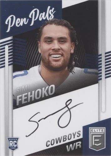 2021 Panini Donruss Elite Simi Fehoko #PP-SFE