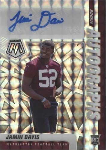 2021 Panini Mosaic Jamin Davis #RA-54
